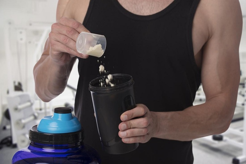 As a dietary supplement, a protein shake is beneficial